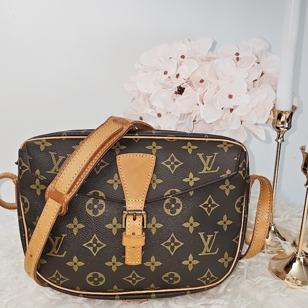 Louis Vuitton Monogram Crossbody Bag - Brown and Tan
